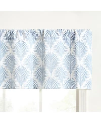 Ellis Curtain Palmetto Cotton Tailored Rod Pocket Valance