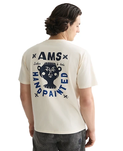 Scotch & Soda Men's Short-Sleeve Crewneck Cotton T-Shirt