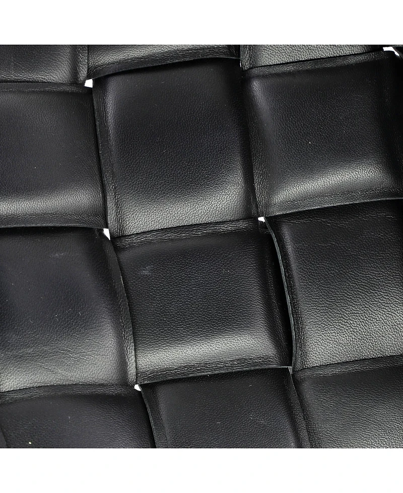 Pre-Owned Bottega Veneta Cassette Crossbody Bag Padded Maxi Intrecciato Leather