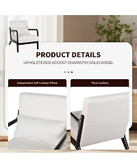 Rainsken Mid Century Modern Accent Chair