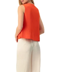 Ivonne Women's Sleeveless Short Top