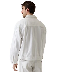 Guess Men's Regular-Fit Spread Collar Trucker Jacket