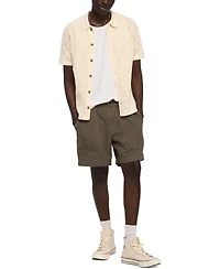 Lucky Brand Men's 9" Textured Casual Shorts