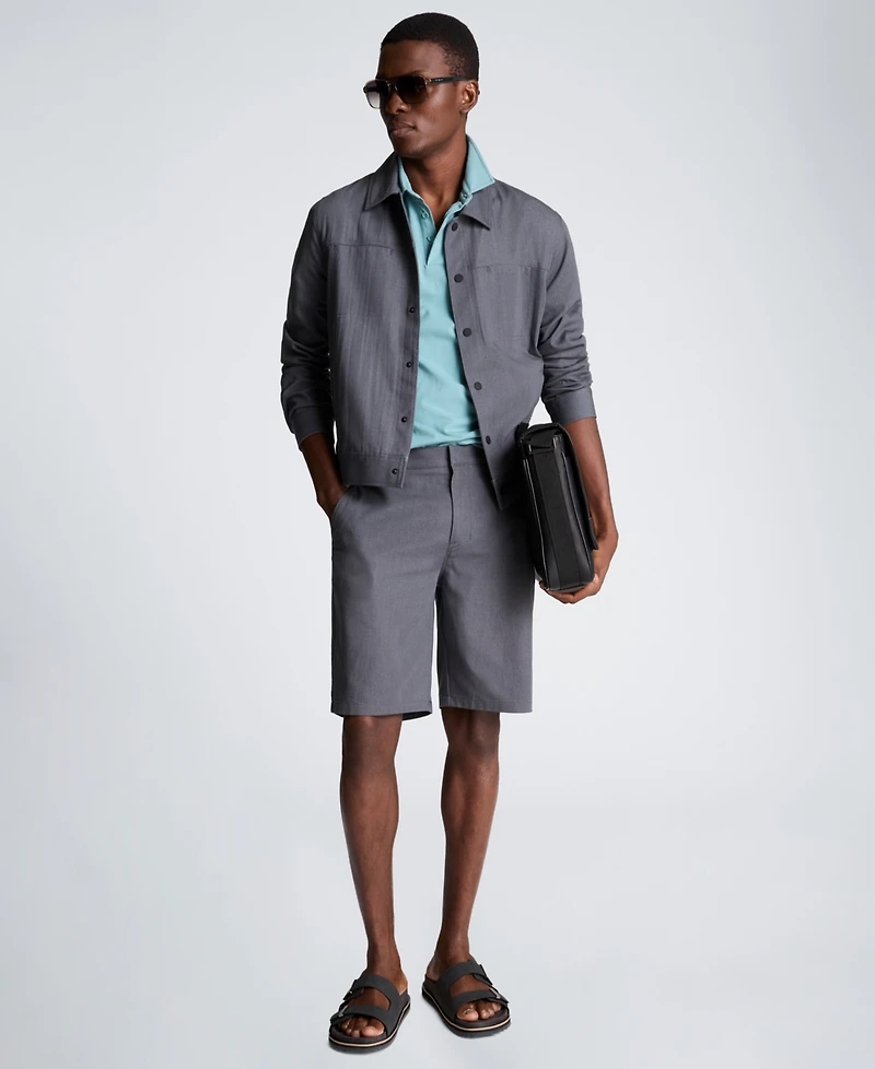 Kenneth Cole Men's Short-Sleeve Slim Fit Polo T-Shirt