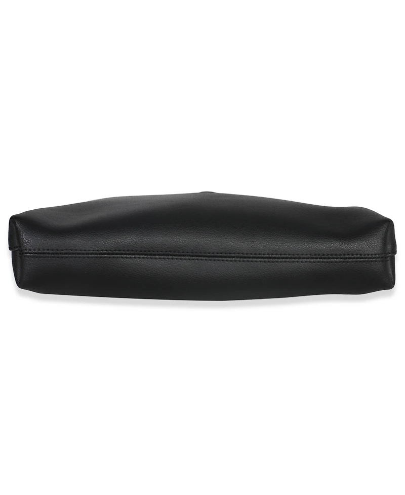 Pre-Owned Saint Laurent Black Leather Bold Hobo