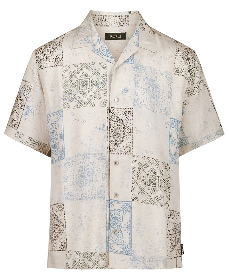 Buffalo David Bitton Men's Sandro Short-Sleeve Shirt