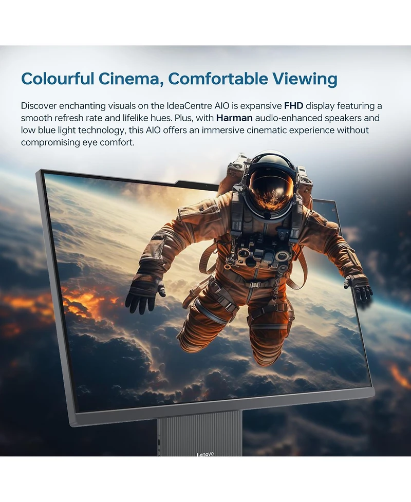Lenovo IdeaCentre All-in-One Intel Core i7 16GB Ram Intel Uhd Graphics 1TB Ssd Storage Windows 11 Pro 100Hz