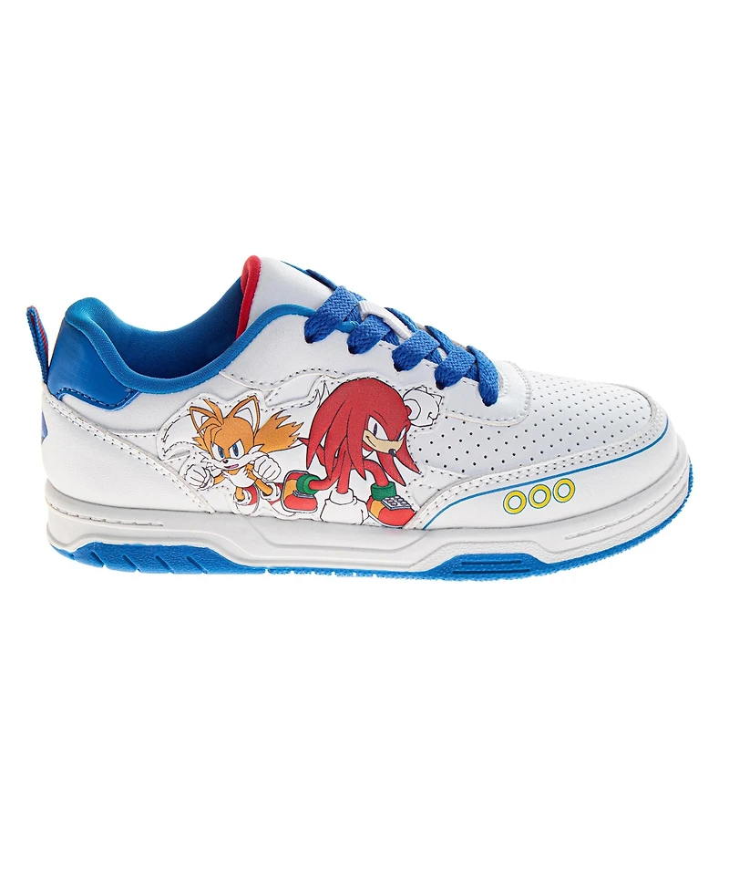 Sonic The Hedgehog Boys Rival Racers Court Sneakers (Little 11-12/Big 13-4)