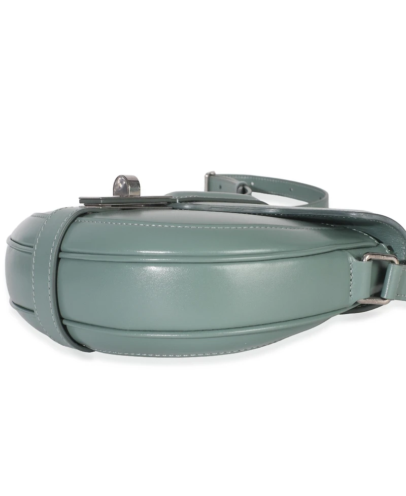 Pre-Owned Celine Celadon Satinated Calfskin Besace Small 16