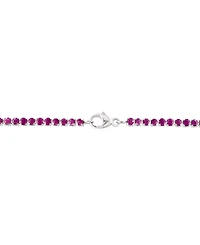 Effy Collection Ruby (6-7/8 ct. t.w.) Necklace in Sterling Silver