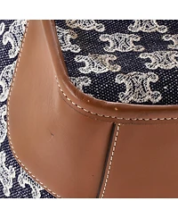 Pre-Owned Celine Horizontal Cabas Tote Triomphe Canvas