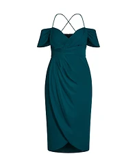 City Chic Women's Entwine Maxi Dress