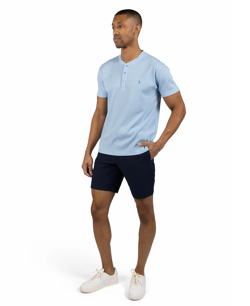 Tailorbyrd Men's Solid Seersucker Short