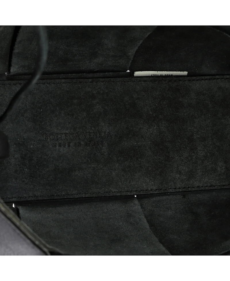 Pre-Owned Bottega Veneta Mini Arco Tote Maxi Intrecciato Leather