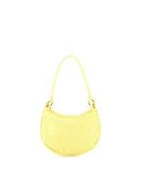 Pre-Owned Bottega Veneta Small Gemelli Shoulder Bag Intrecciato Leather
