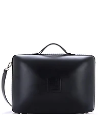 Pre-Owned Fendi Large Ff Zip Around Travel Bag Leather