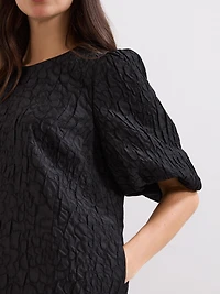 Phase Eight Women's Jacquard Round Neck Mini Dress
