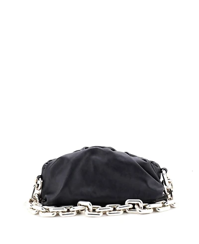 Pre-Owned Bottega Veneta The Chain Pouch Leather
