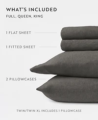 ienjoy Home Jersey Cotton 4-Pc. Sheet Set, King