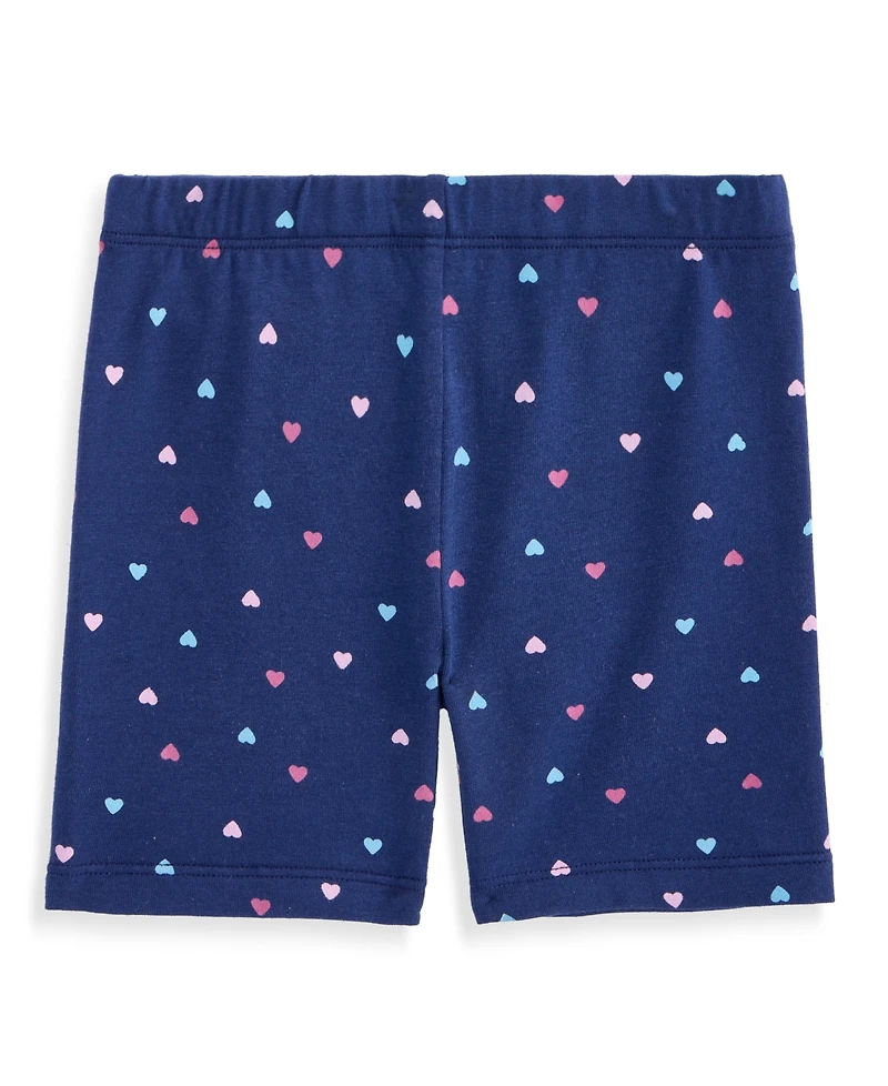 Epic Threads Toddler Girls' 12M-5T Heart-Print Bike Shorts, Macy's Exclusive