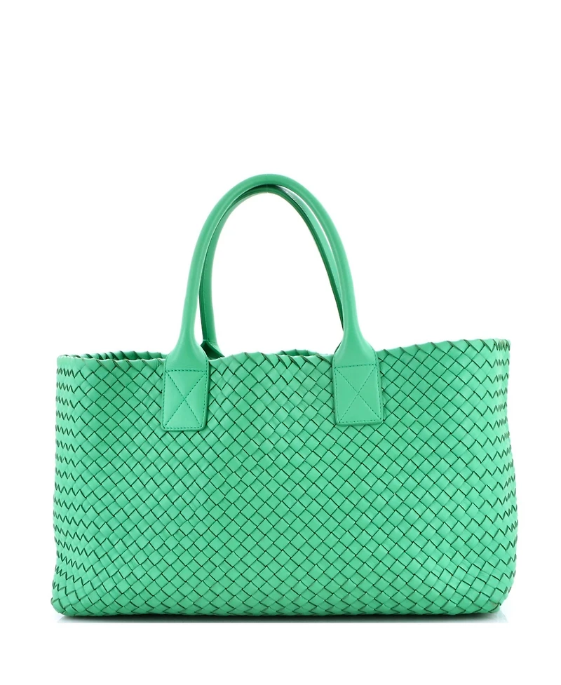 Pre-Owned Bottega Veneta Medium Cabat Tote Intrecciato Nappa