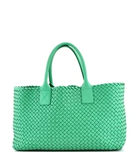 Pre-Owned Bottega Veneta Medium Cabat Tote Intrecciato Nappa