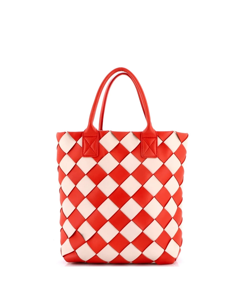 Pre-Owned Bottega Veneta 30 Maxi Cabat Tote Intrecciato Nappa