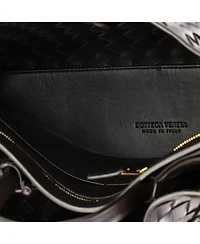 Pre-Owned Bottega Veneta Medium Andiamo Top Handle Bag Intrecciato Nappa