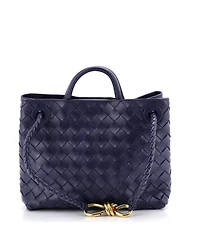 Pre-Owned Bottega Veneta Small Andiamo Top Handle Bag Intrecciato Nappa