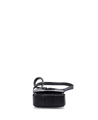 Pre-Owned Bottega Veneta Candy Cassette Crossbody Bag Maxi Intrecciato Leather