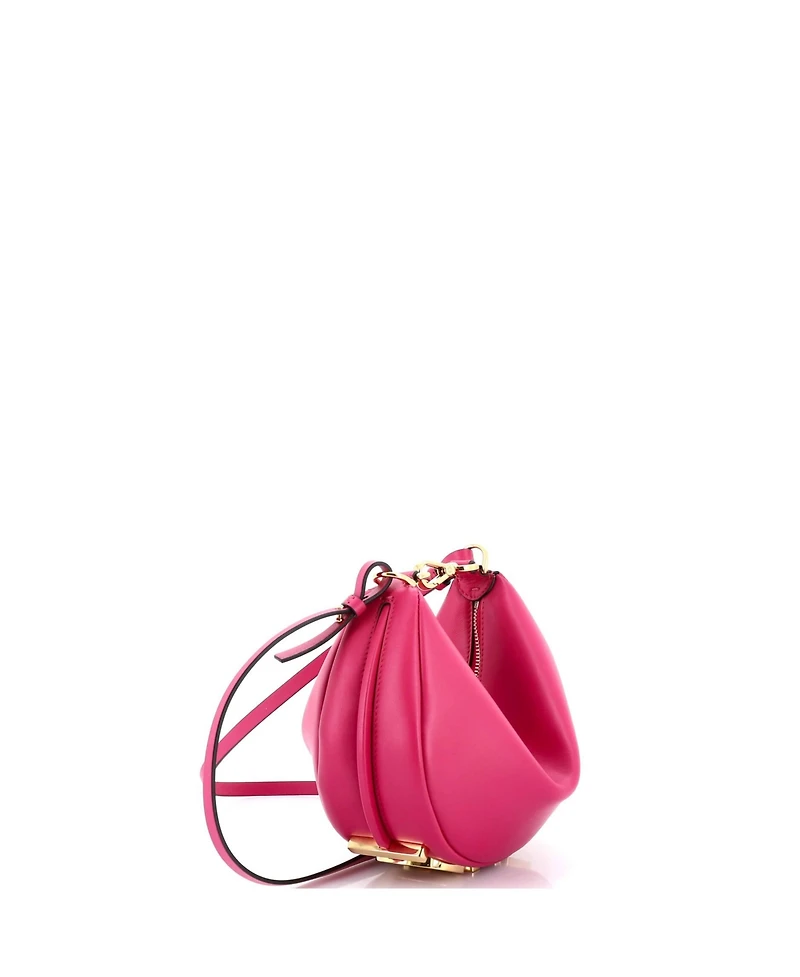 Pre-Owned Fendi Mini Fendigraphy Bag Leather