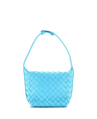 Pre-Owned Bottega Veneta Candy Wallace Shoulder Bag Intrecciato Nappa