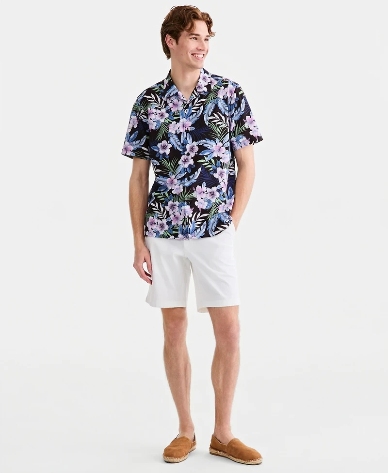 Tommy Bahama Men's Short-Sleeve Floral Shirt