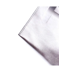 Pre-Owned Fendi Large Logo Flat Wristlet Pouch Embossed Leather