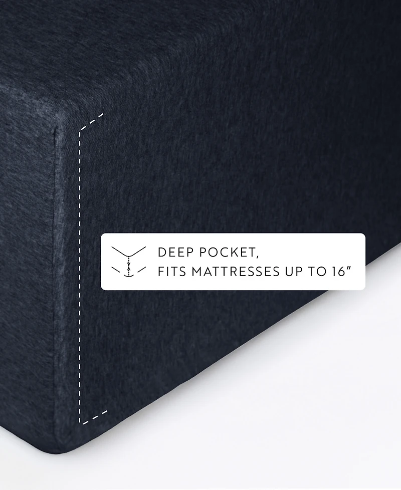 ienjoy Home Jersey Cotton 3-Pc. Sheet Set