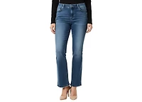 Slink Jeans Women's Denim high rise flare 28" inseam