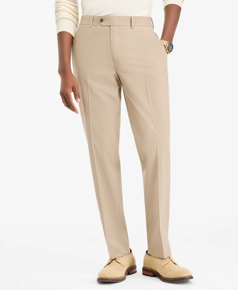 Bar Iii Men's Slim-Fit Tan Solid Suit Separates Pants, Macy's Exclusive