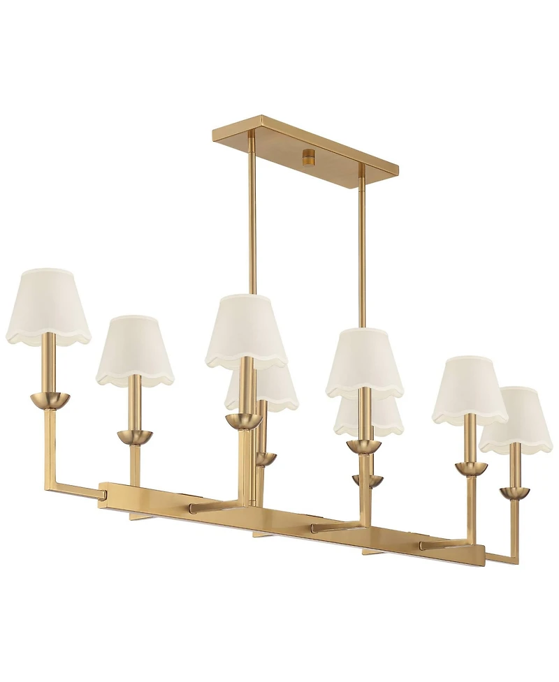 Possini Euro Design Kime 50"W 8-Light Island Chandelier