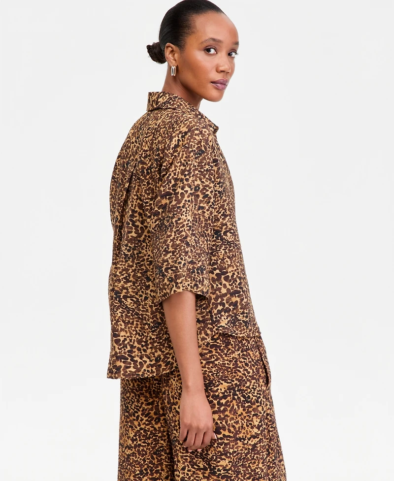I.n.c. International Concepts Women's Flowy Blouse, Macy's Exclusive
