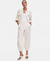 I.N.C. International Concepts Womens Shirt Drape Pants Macys Exclusive