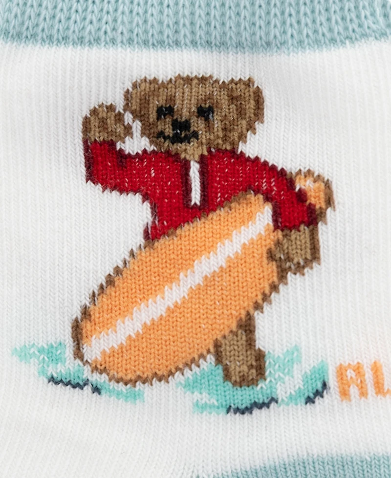 Polo Ralph Lauren Baby Boys' Embroidered Socks, 3-Pack