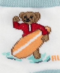 Polo Ralph Lauren Baby Boys' Embroidered Socks, 3-Pack