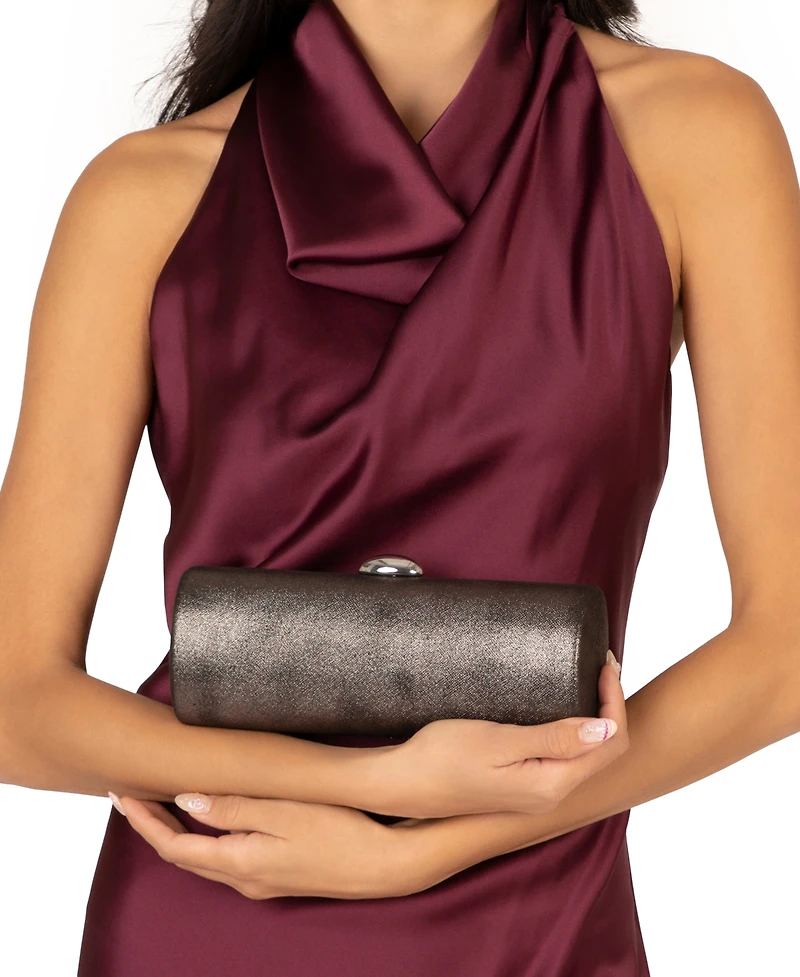 Nina Xandra Barrel Minaudiere Small Clutch Bag