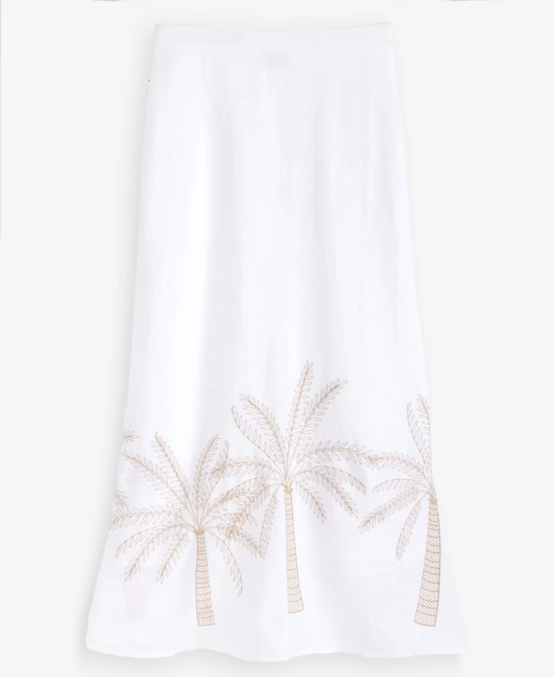 I.n.c. International Concepts Women's Embroidered Midi Skirt, Macy's Exclusive