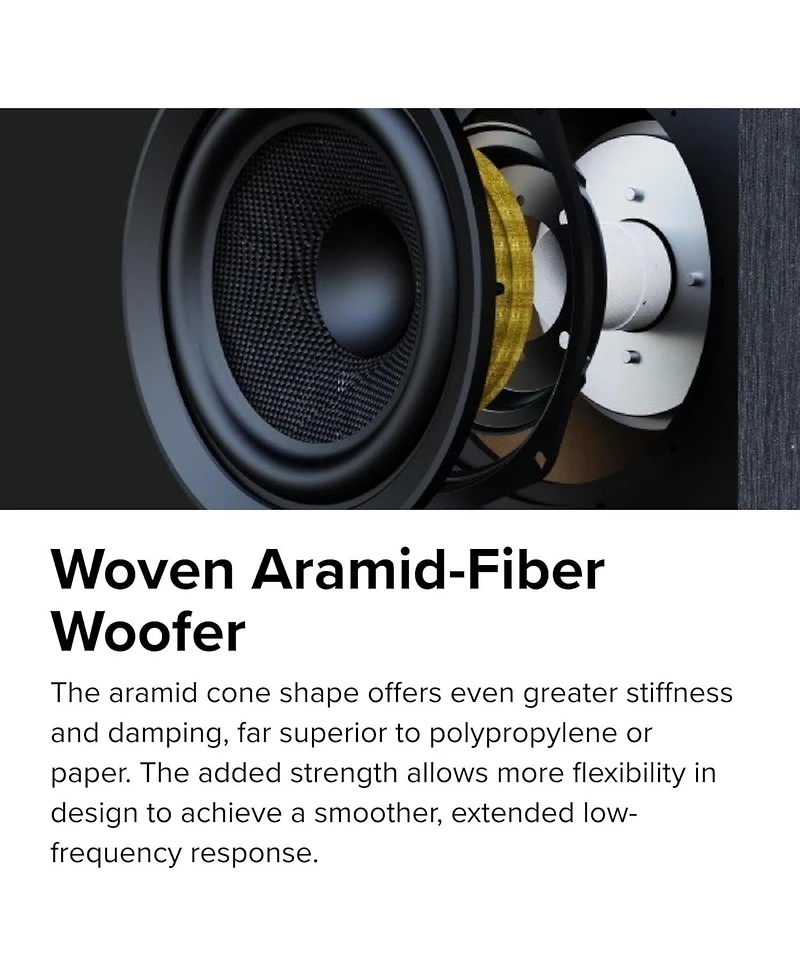 Elac DC63 Debut 3.0 6.5 Inch Center Channel Speaker