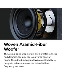 Elac DC63 Debut 3.0 6.5 Inch Center Channel Speaker