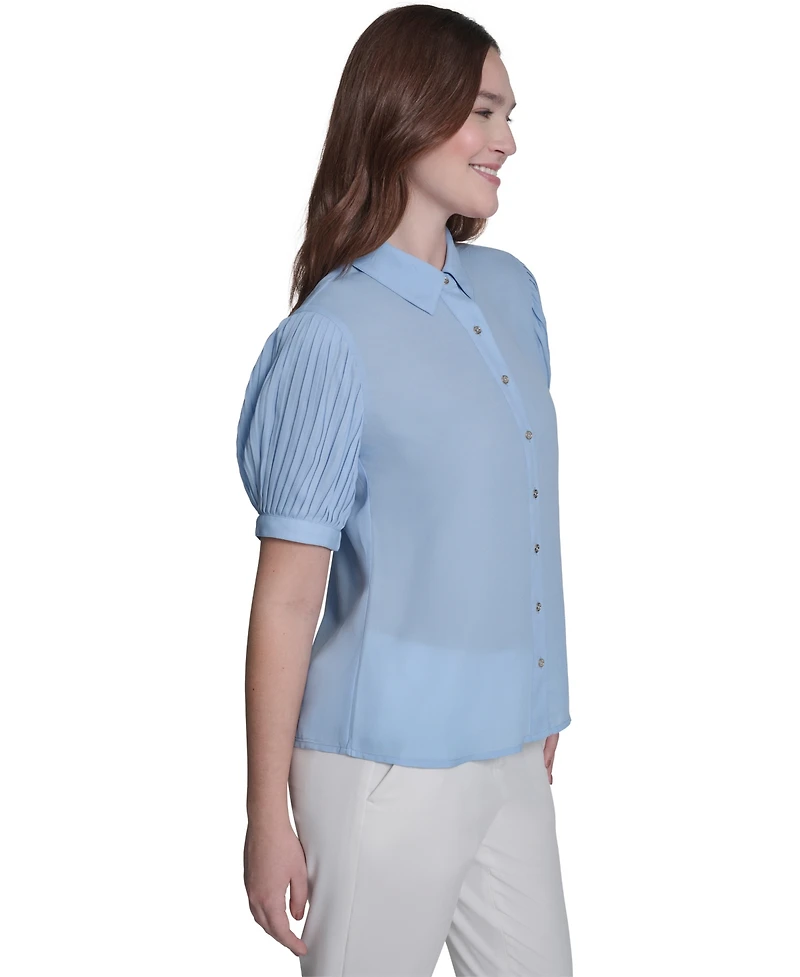 Tommy Hilfiger Women's Collared Top