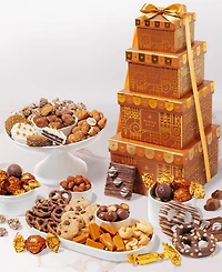 Bonnie & Pop Holiday Copper Gift Tower, 3 Boxes