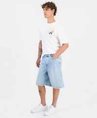 Hugo Boss Men's Mason Regular-Fit 10.6" Denim Shorts