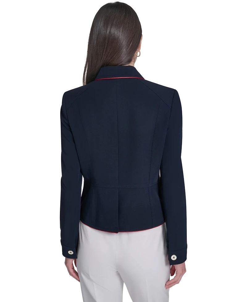 Tommy Hilfiger Women's Button-Front Blazer